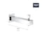 Grohe Eurocube Diverter Tub Spout, Black 133072430 - alternate 2